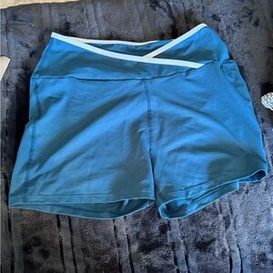 Workout spandex shorts